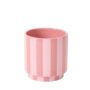 Pink Striped Pot – 5″